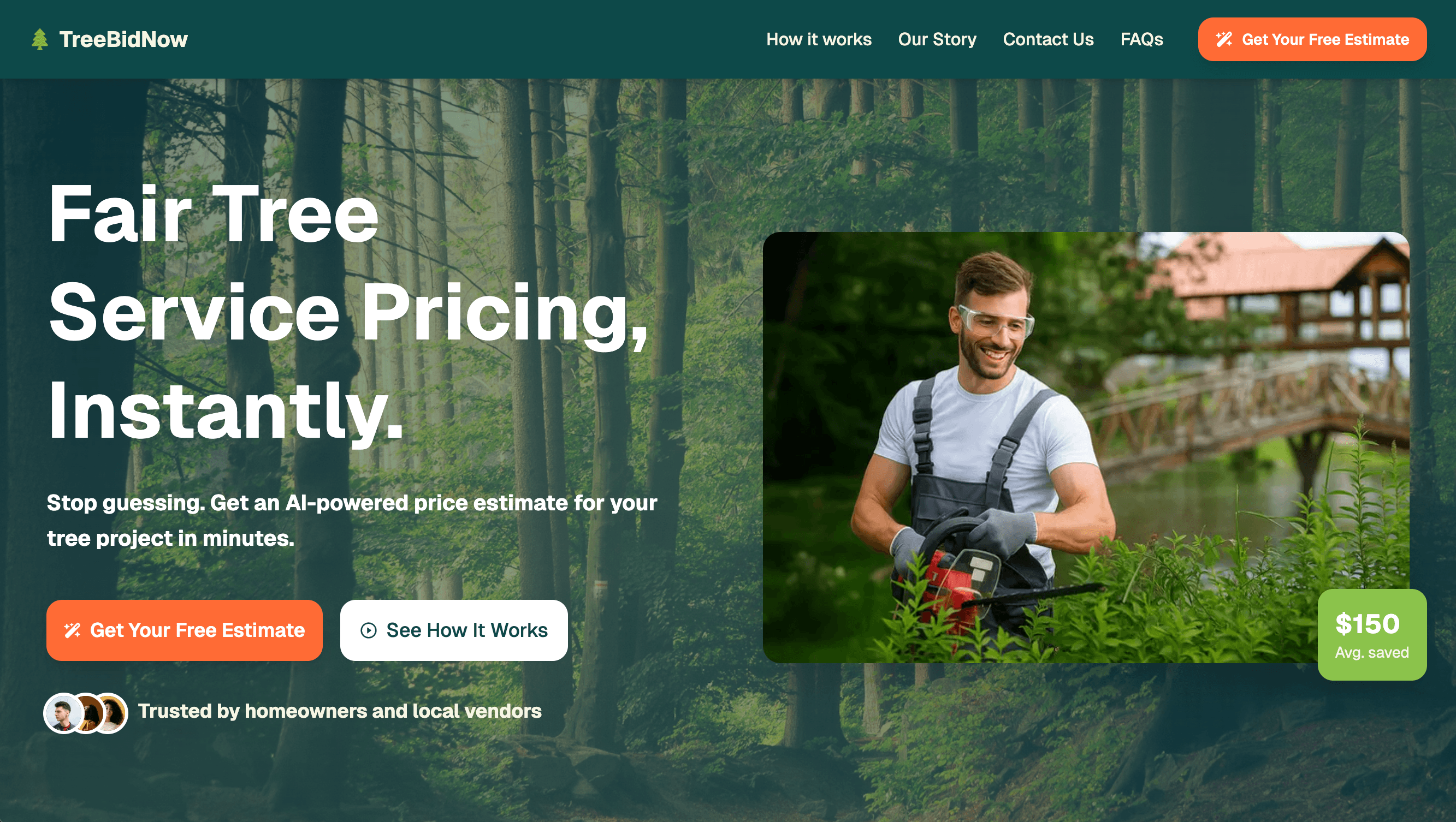 TreeBidNow: Tree Service Platform